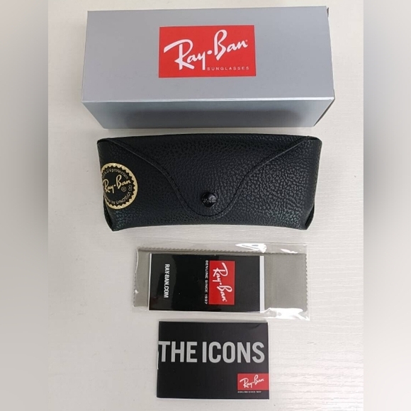 LIKE NEW Ray Ban Wayfarer Black RB2140 Men /Women Sunglasses - Picture 11 of 16